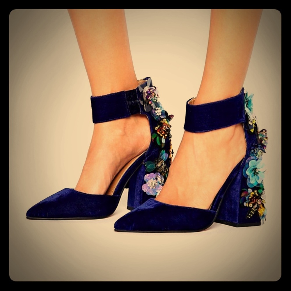 ASOS POPSTAR EMBELLISHED HEELS